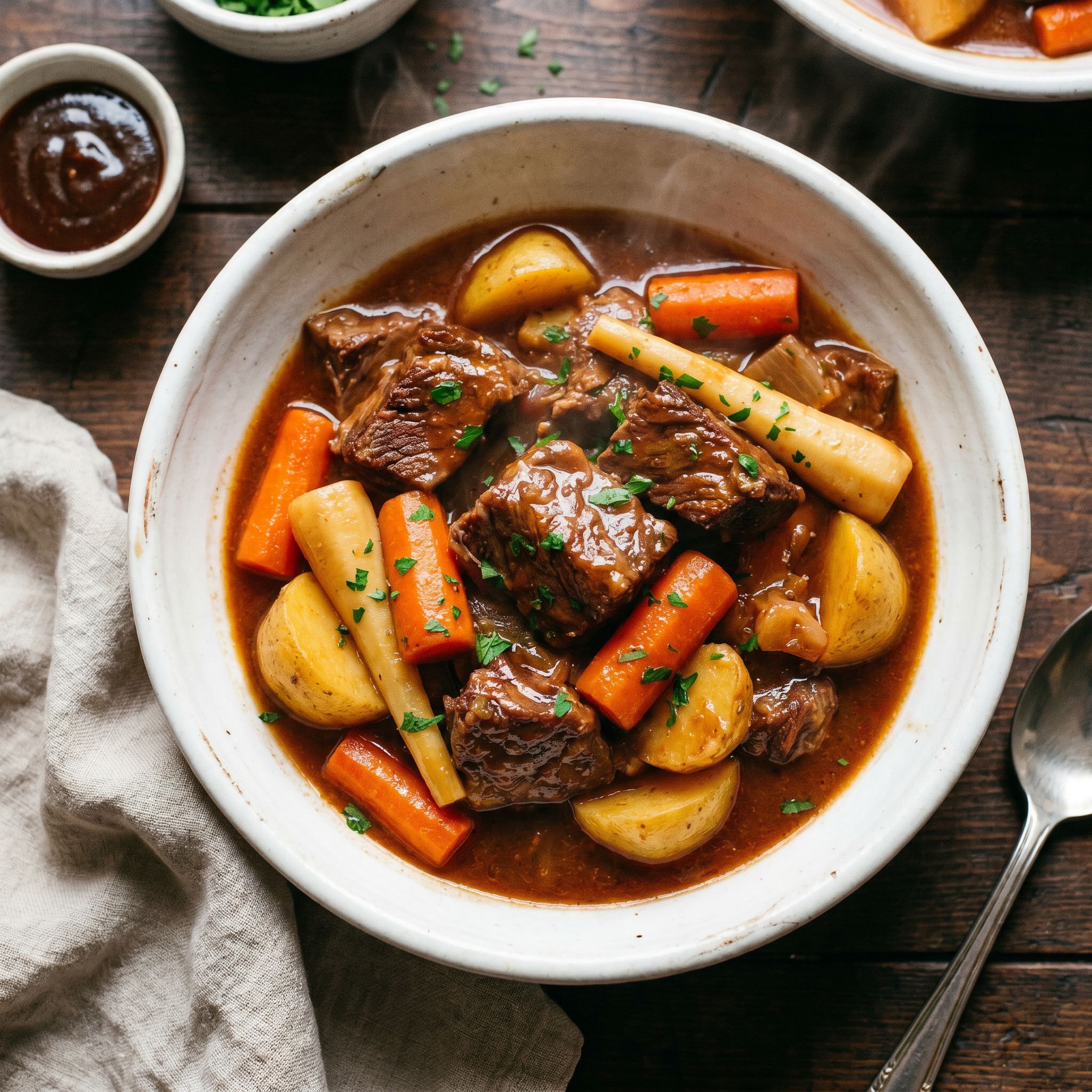 Asian-Infused Southern Brisket Potato Stew