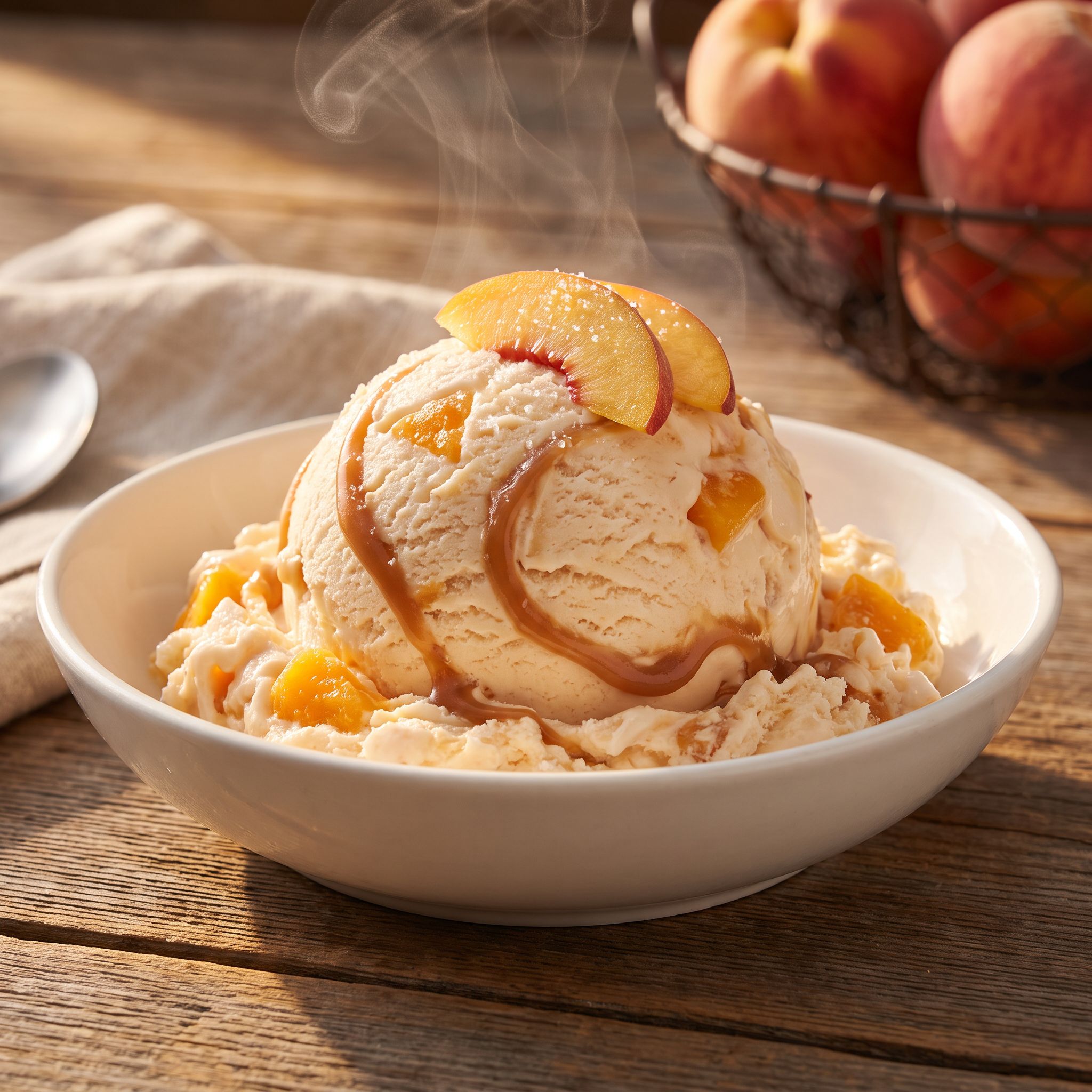 Bourbon Brown Sugar Peach Ripple