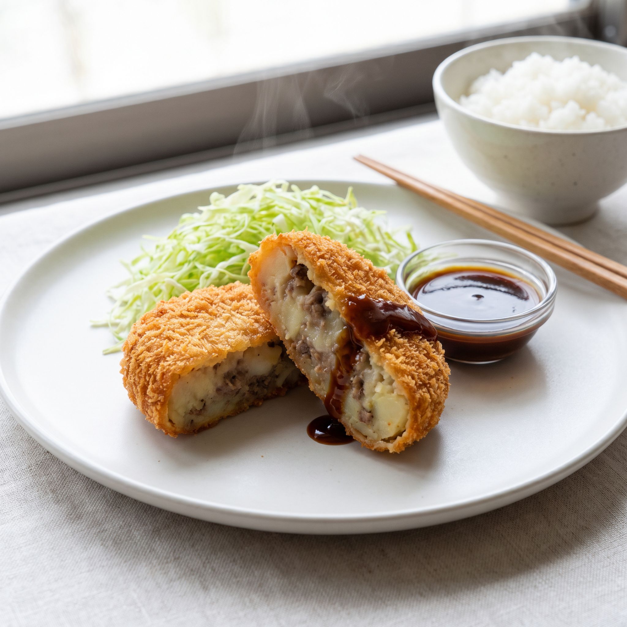 Classic Japanese Korokke Croquettes