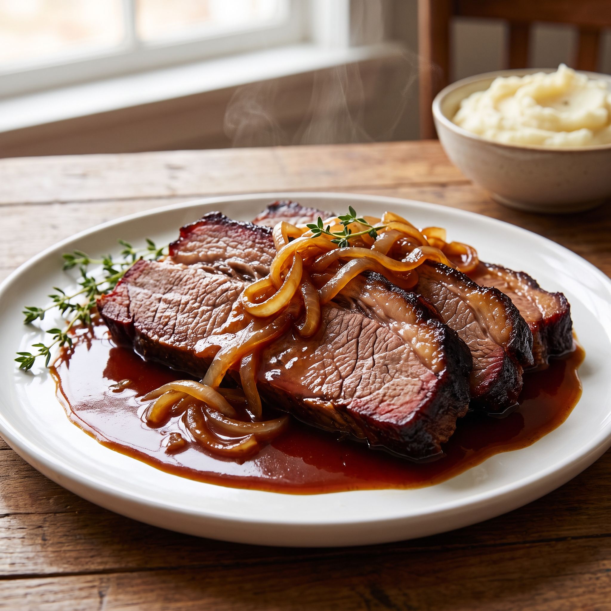 Classic Onion Braised Brisket