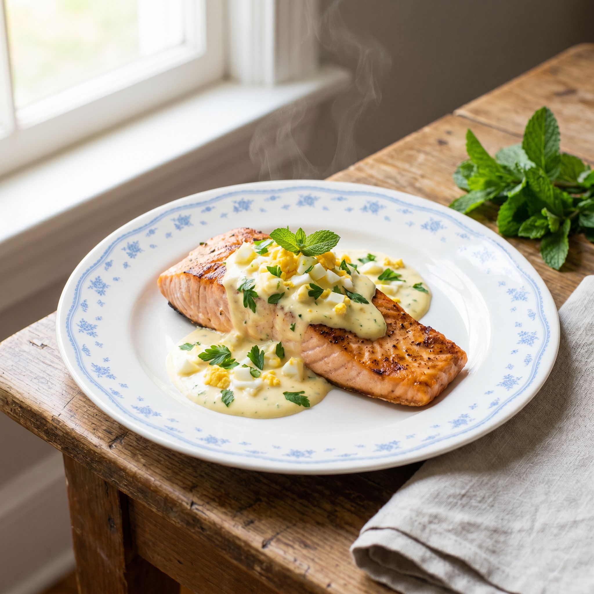 Colonial Low-Carb Salmon Egg Gravy