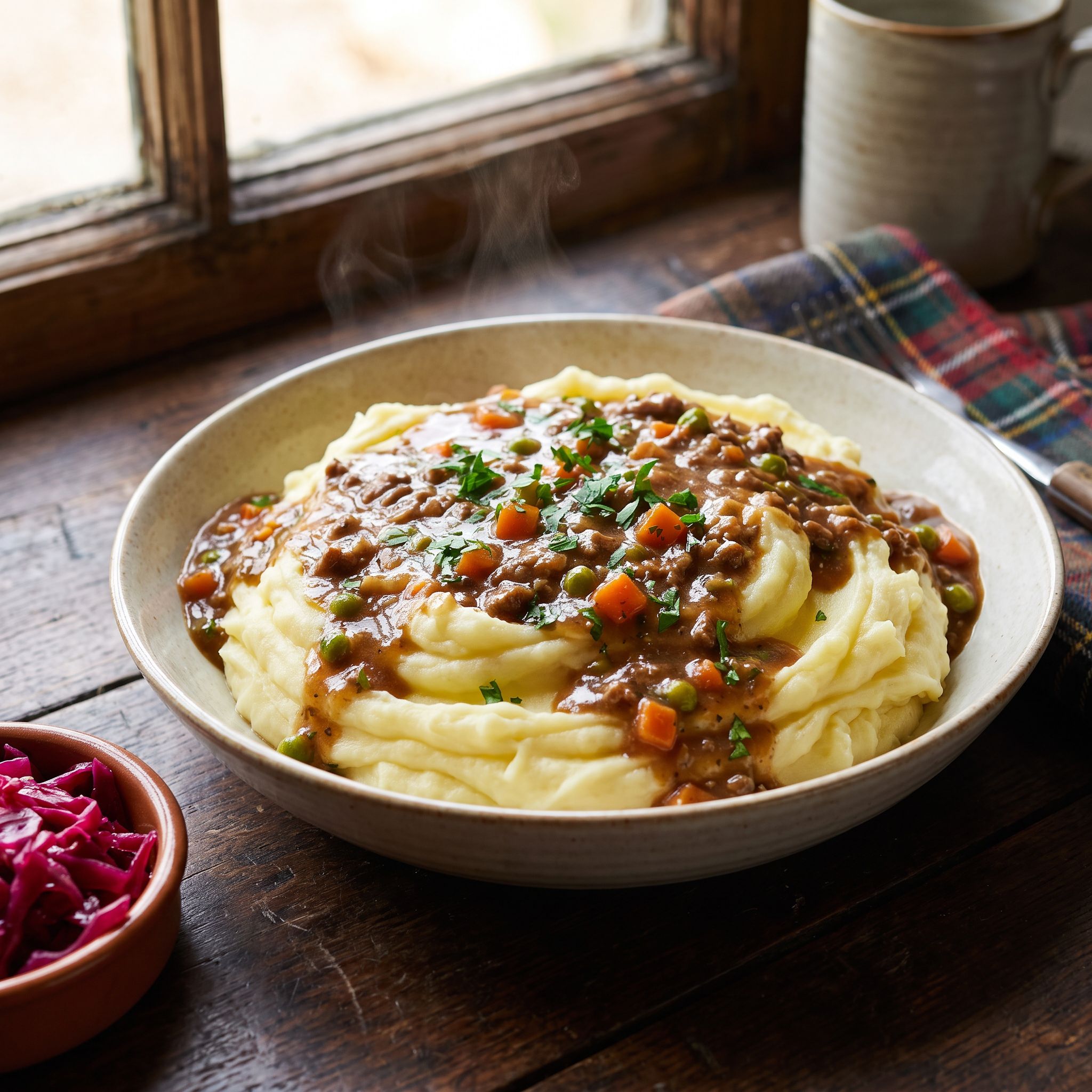 Creamy Mince and Tatties Mash