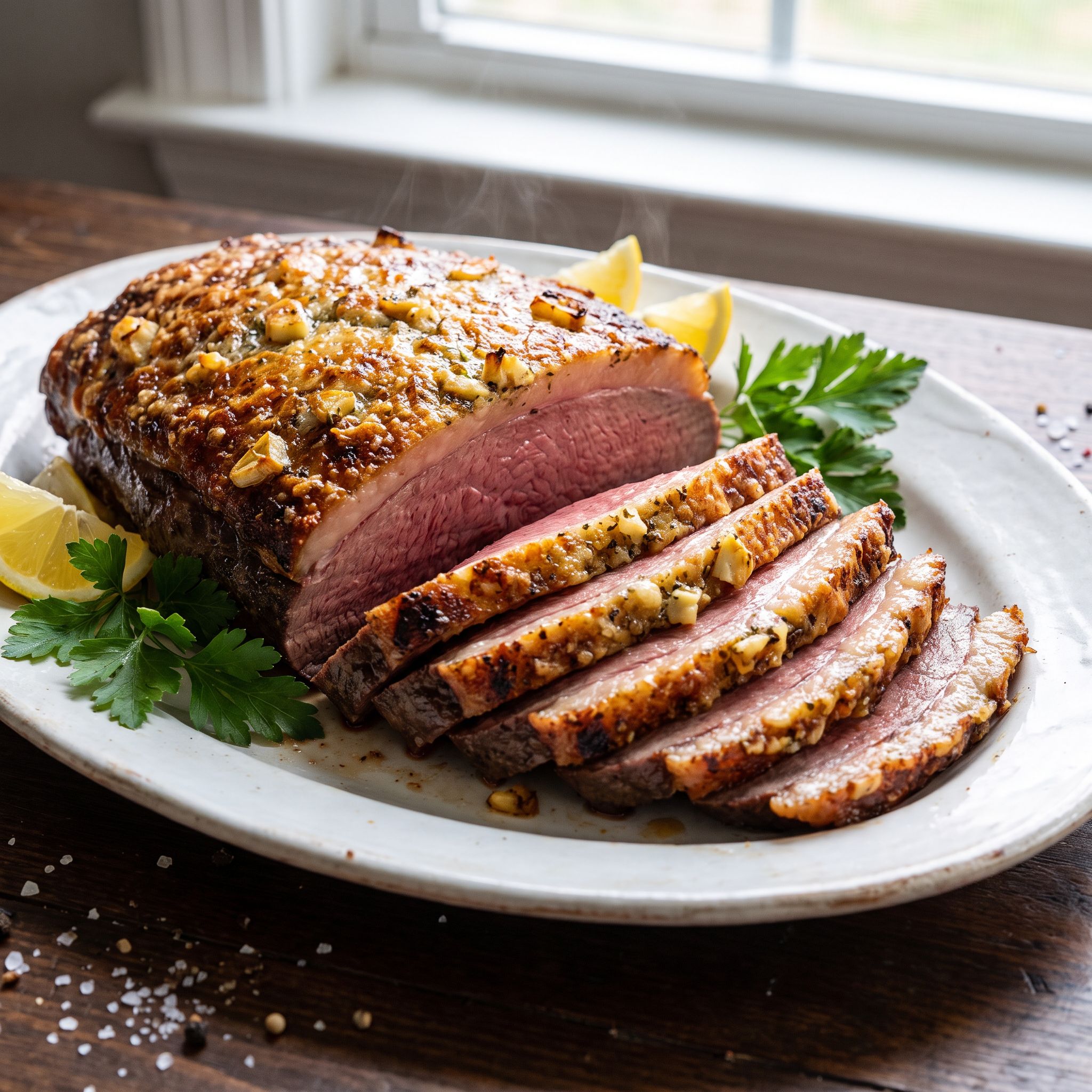 Crispy Parmesan Crusted Picanha Roast