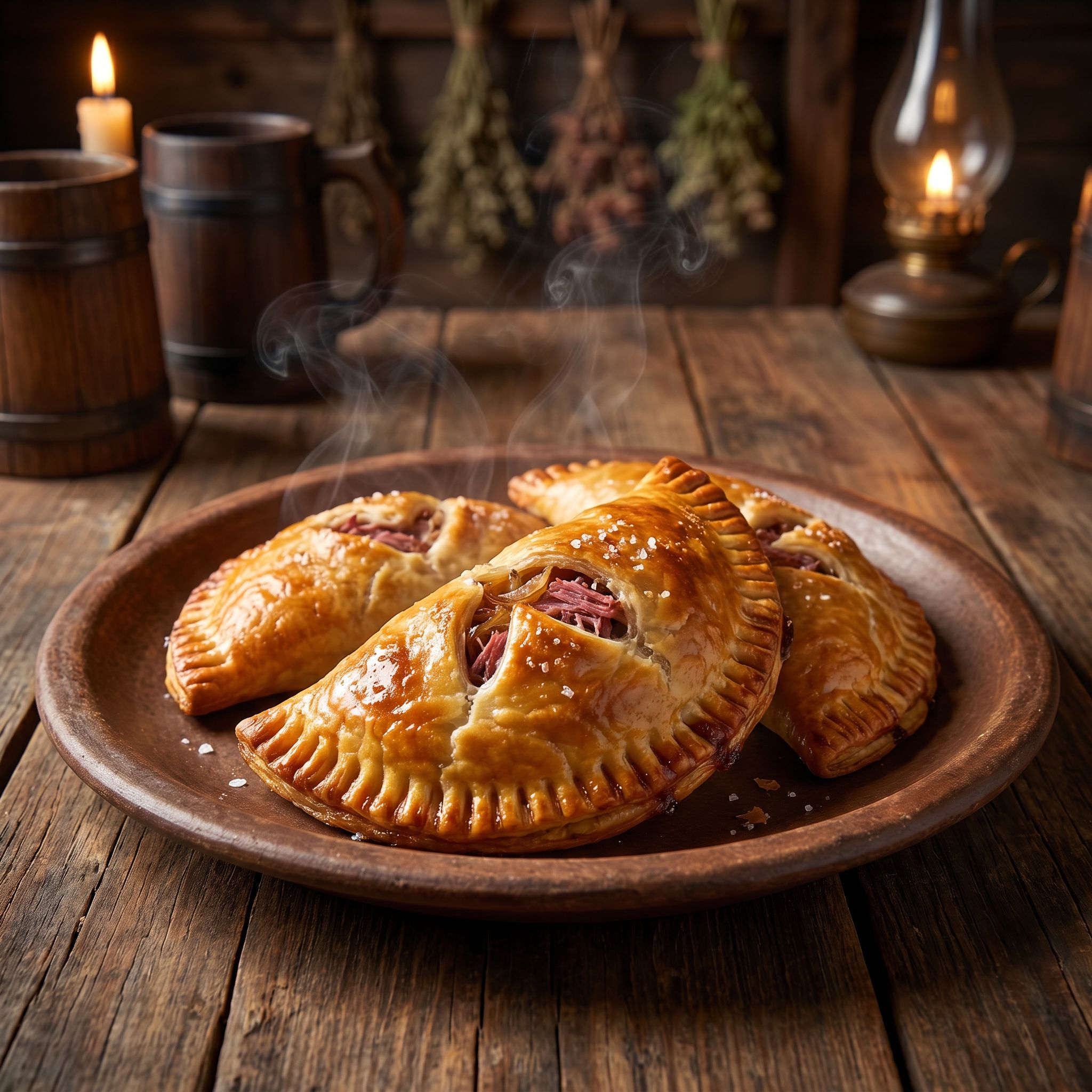 Dragon's Hoard Corned Beef Hand Pies