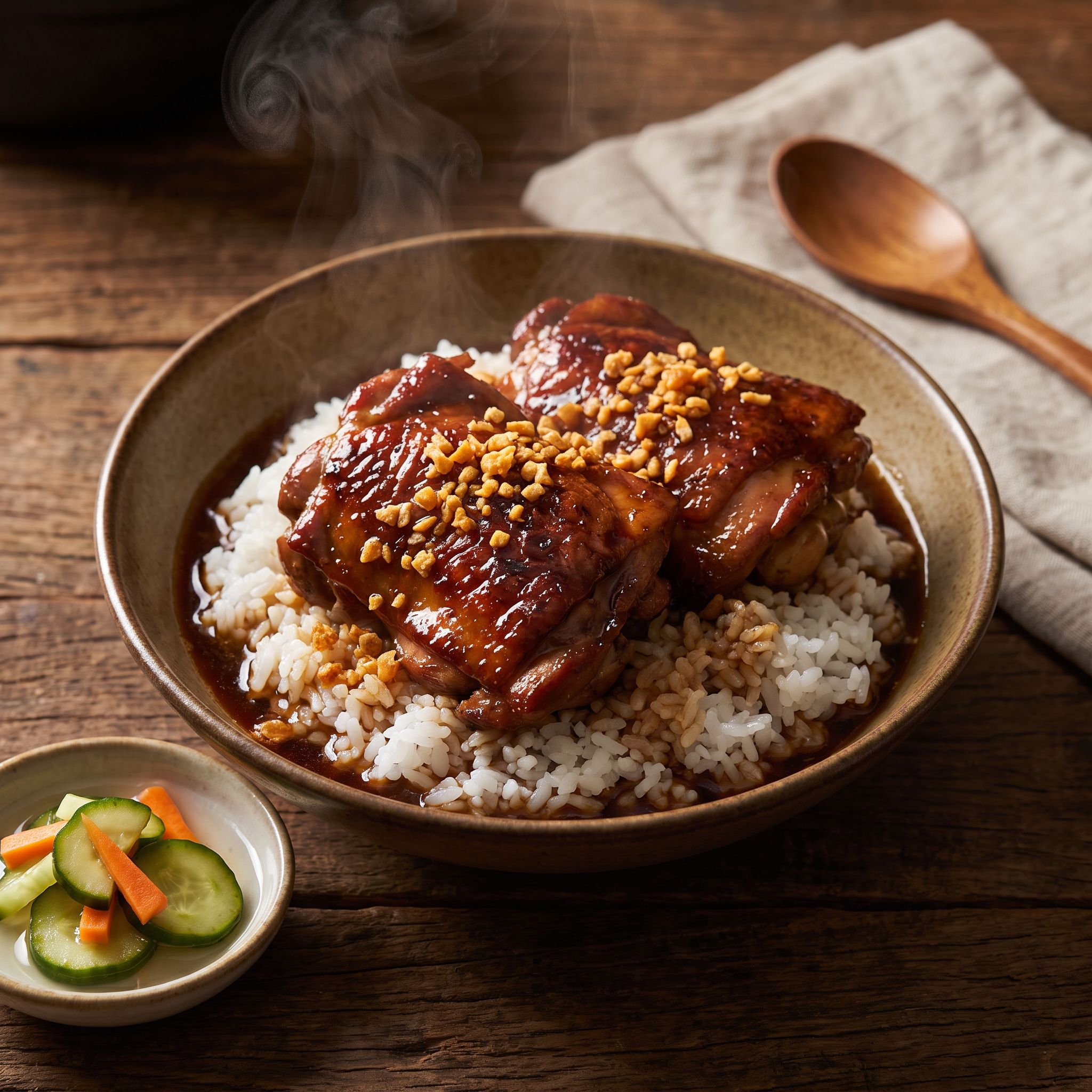 Enchanted Chicken Adobo Rice Bowl
