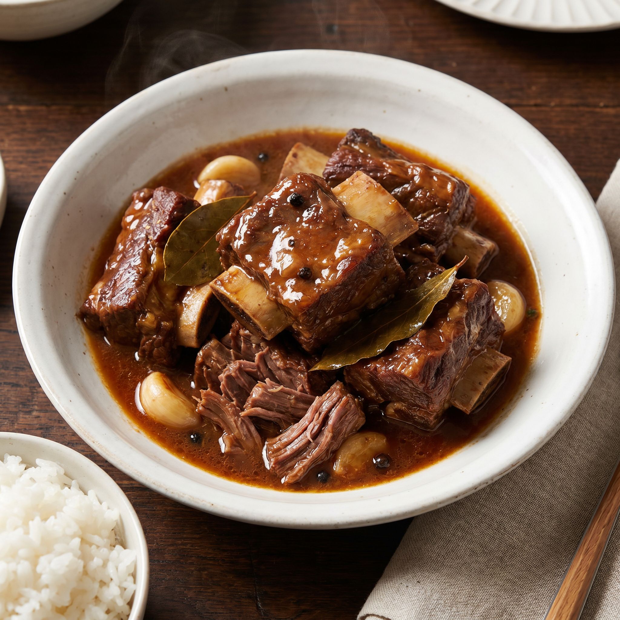 Filipino Beef Short Ribs Adobo