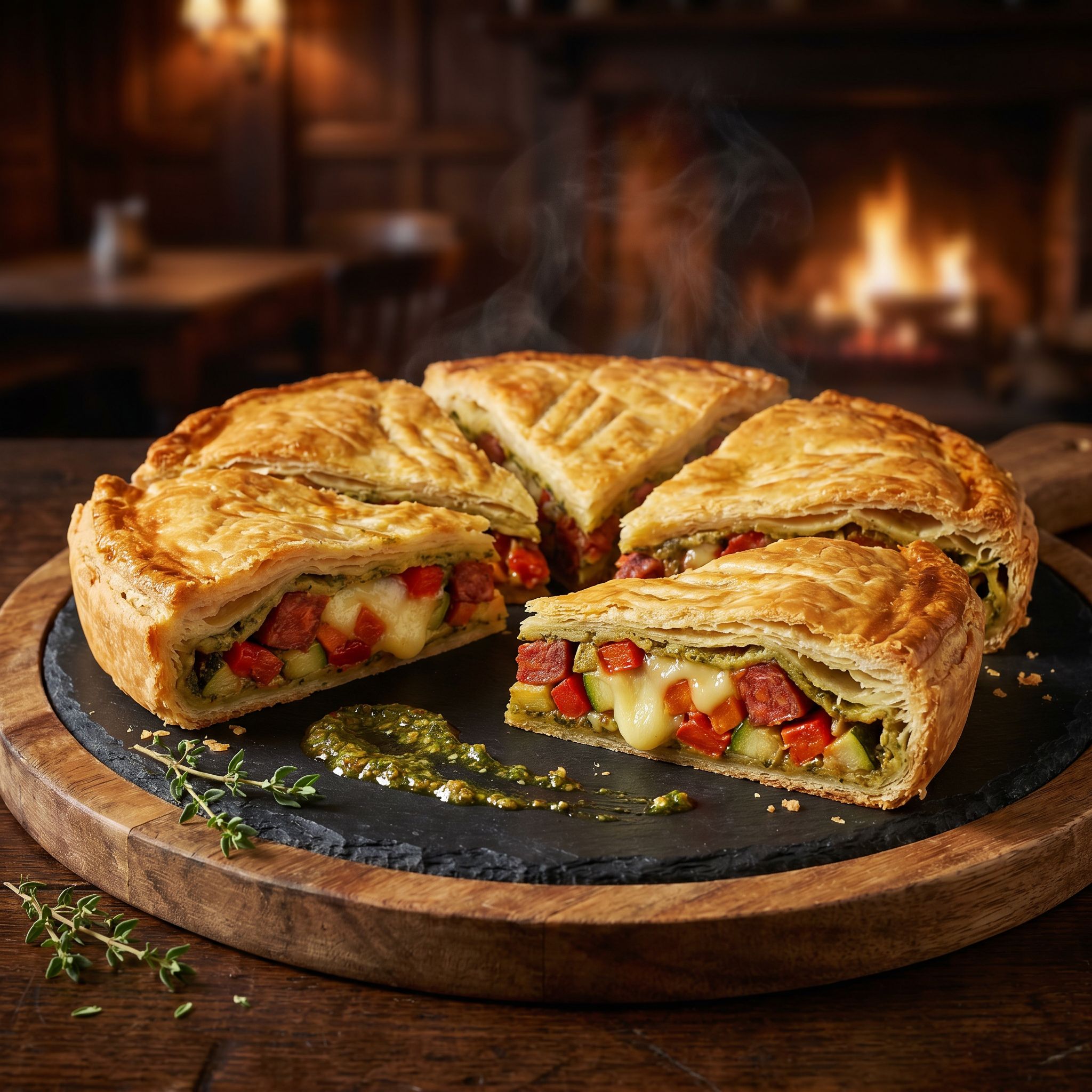Gateau Basque Savory Pie
