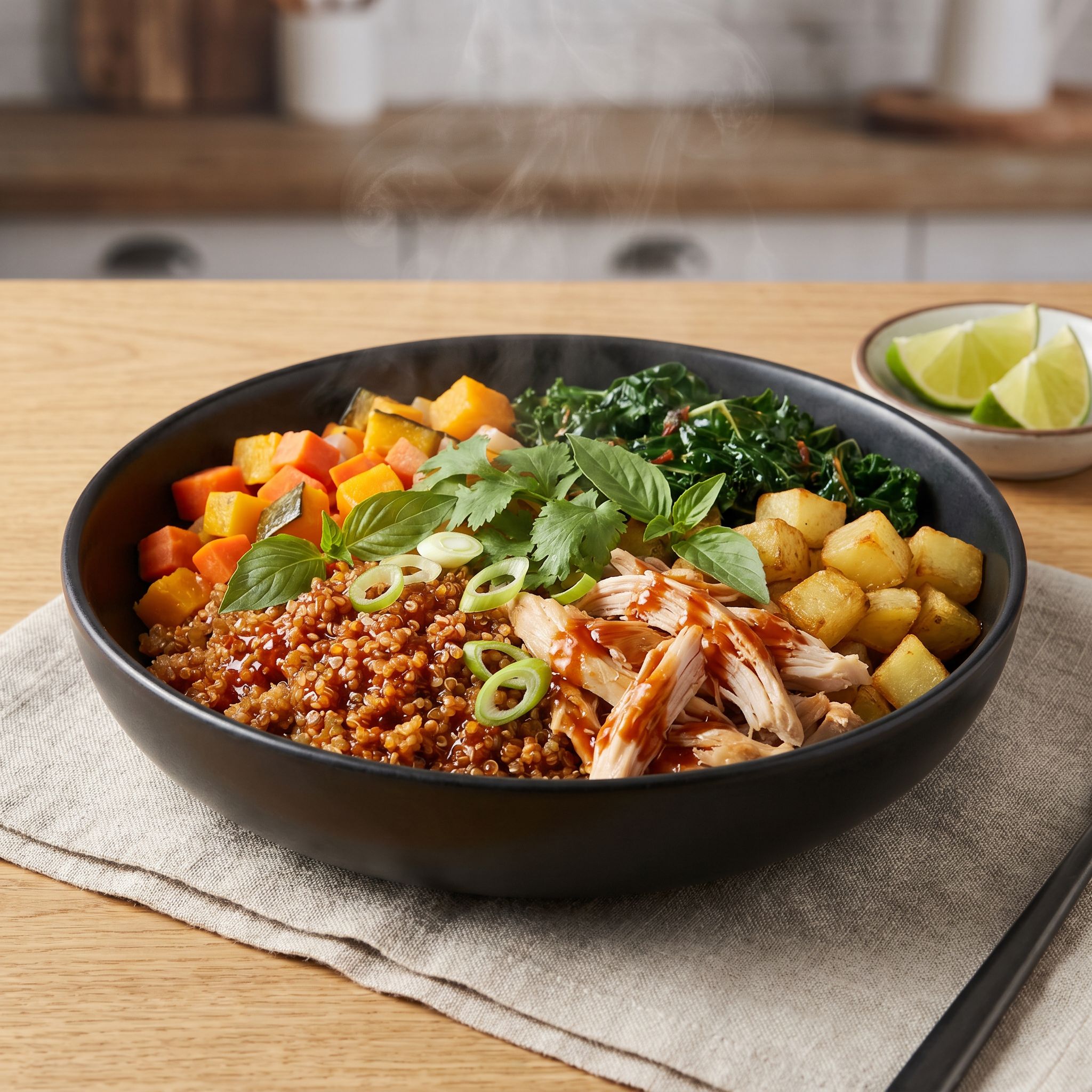 Gochujang Quinoa Chicken Wok