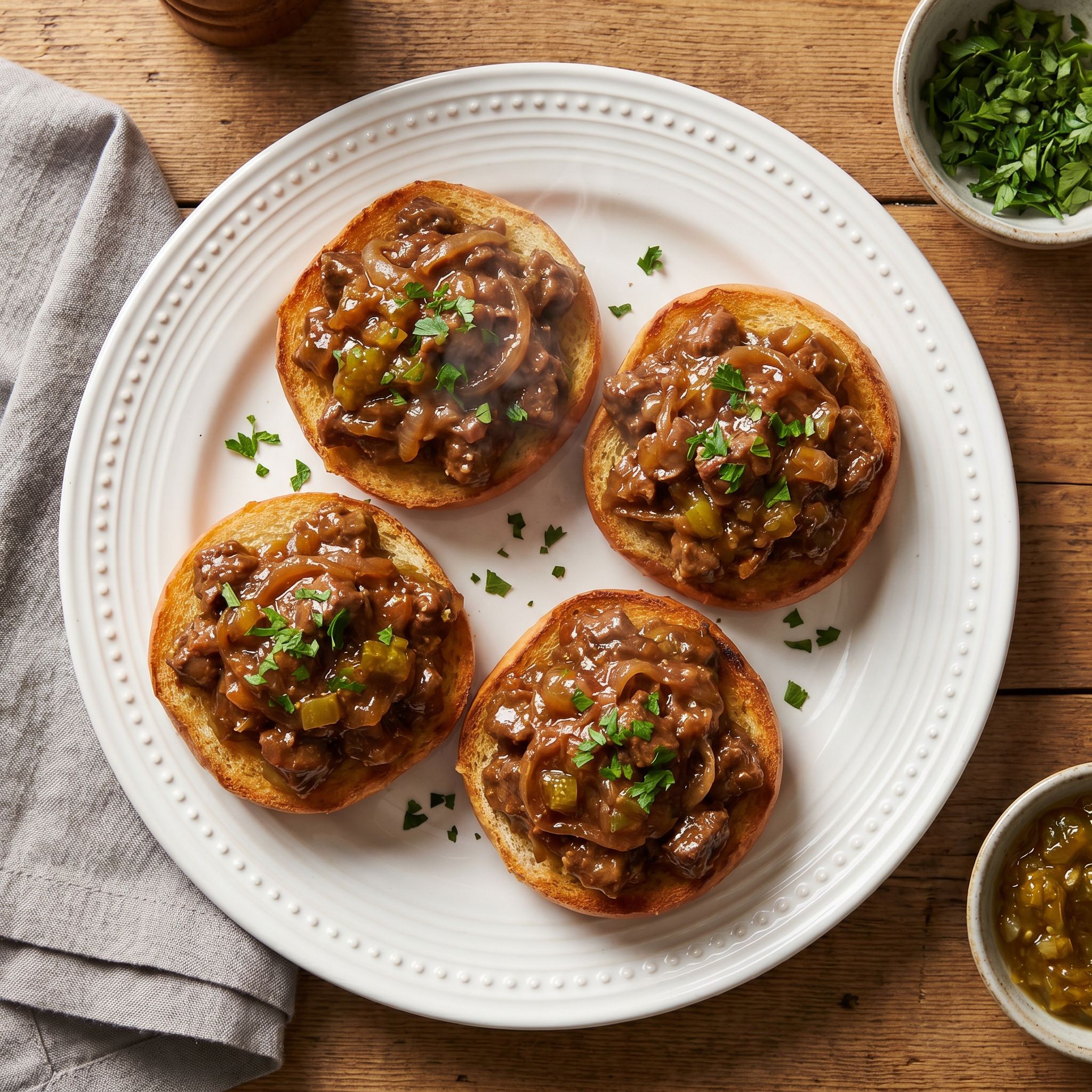 Gourmet Sloppy Joe Sliders