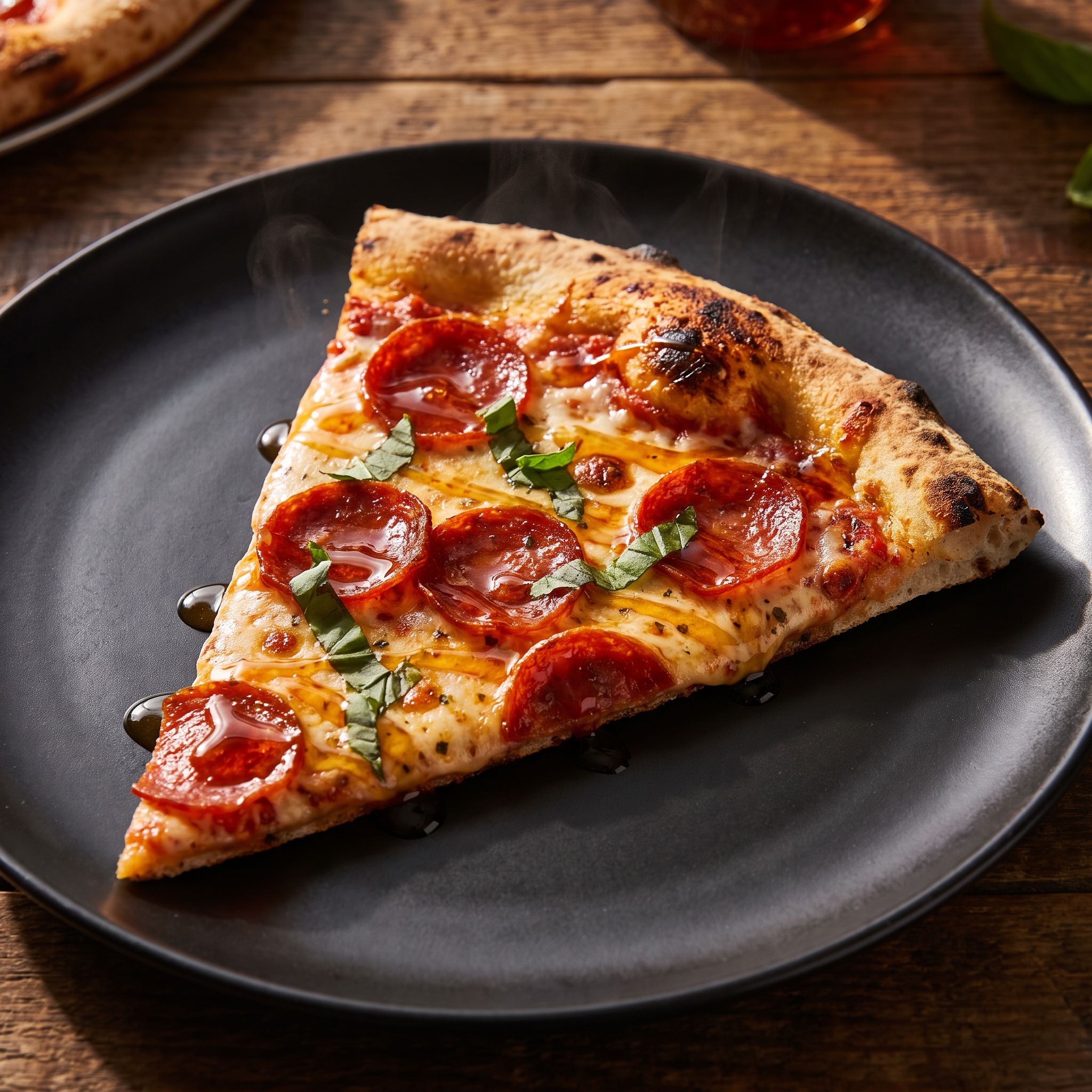 Hot Honey Pepperoni Dutch Oven Slice
