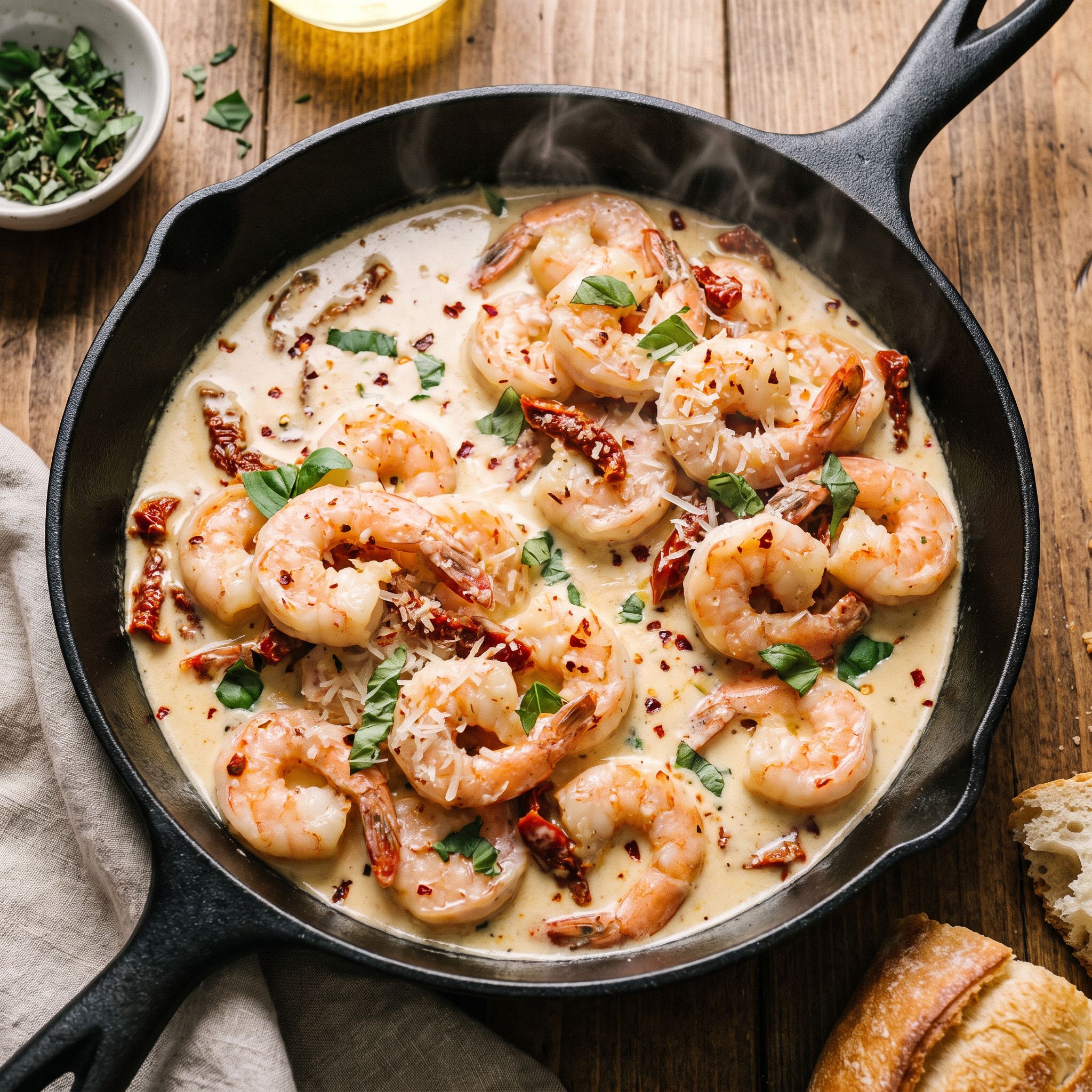 Marry Me Creamy Shrimp One-Pan