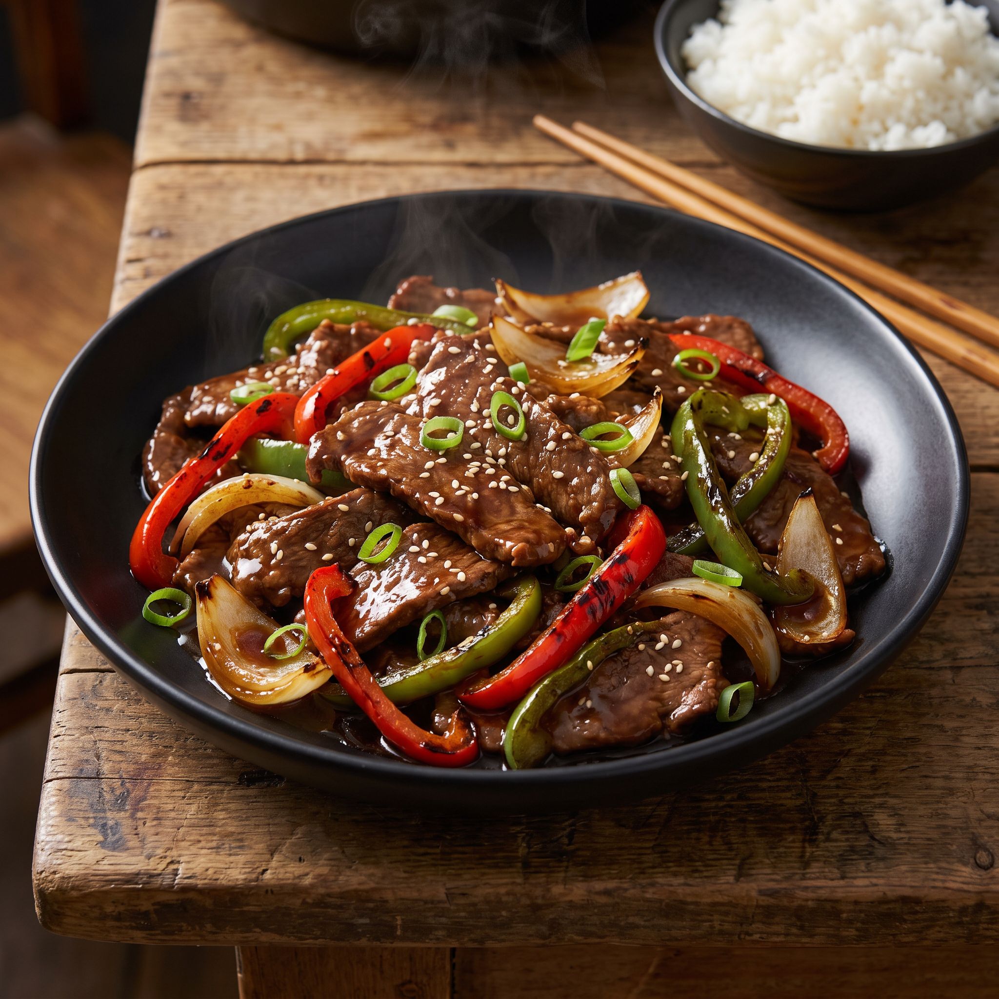 Multi-Region Sweet Umami Beef Skillet