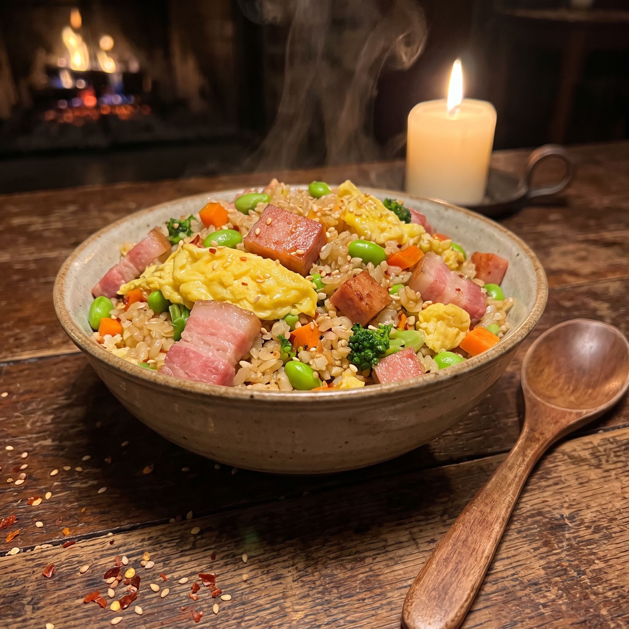 Shadow Elf Sesame Pork Rice