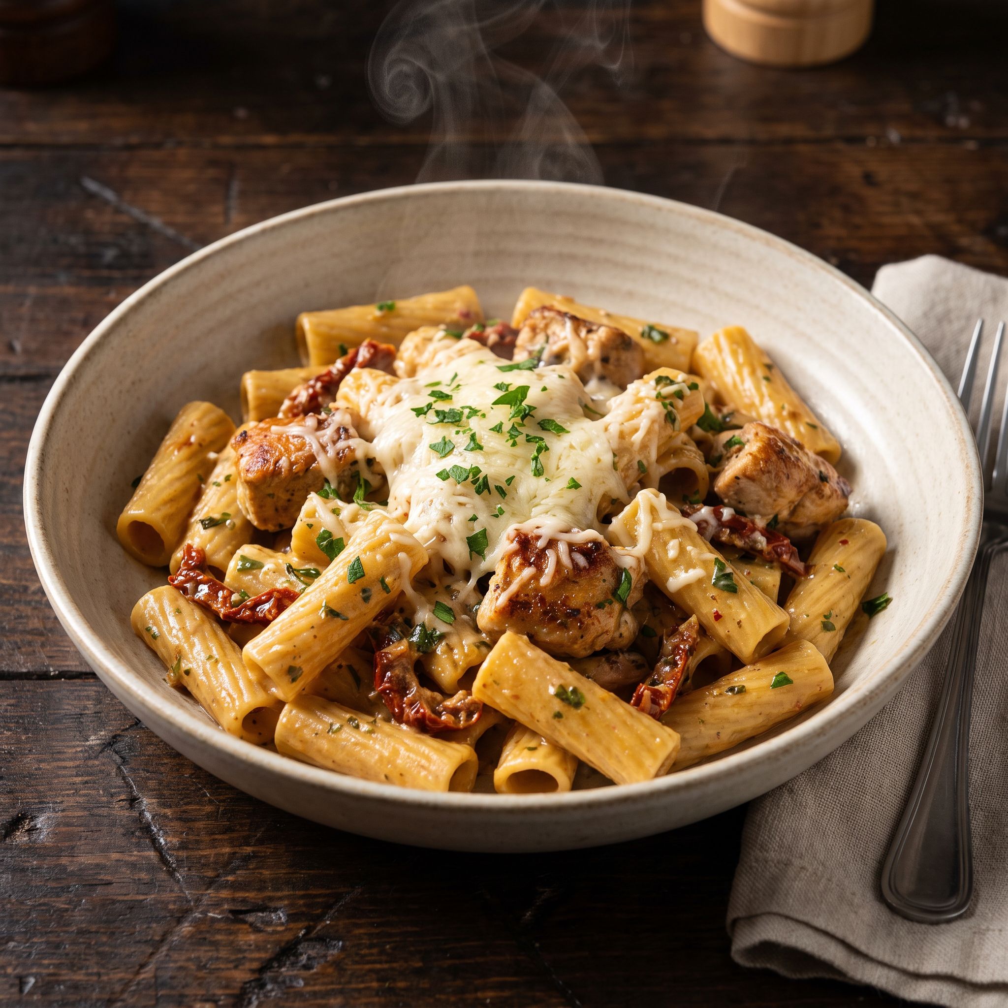 Shadow Herb One-Pot Chicken Rigatoni