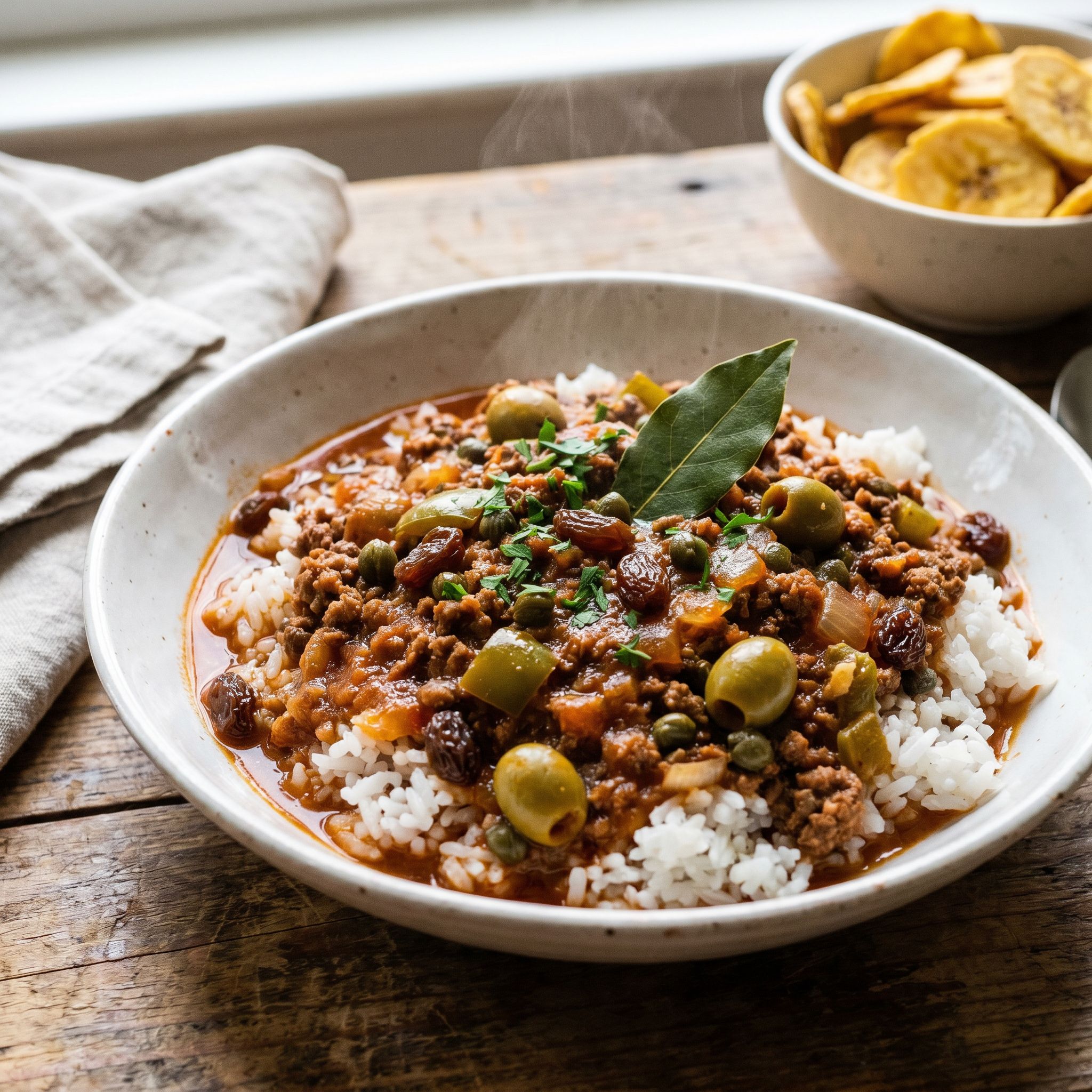 Slow Simmered Cuban Beef Picadillo