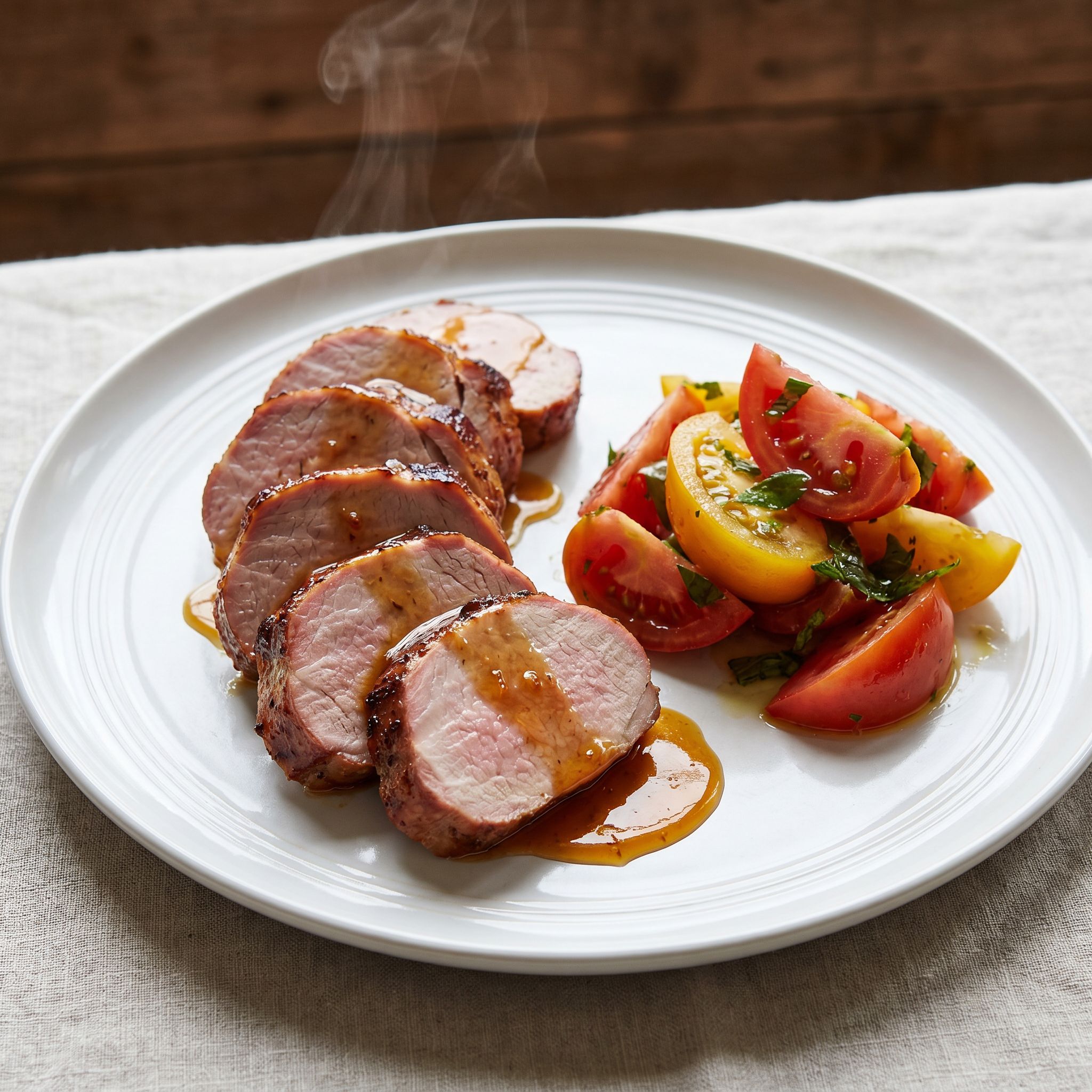 Smoked Honey Garlic Pork Tenderloin