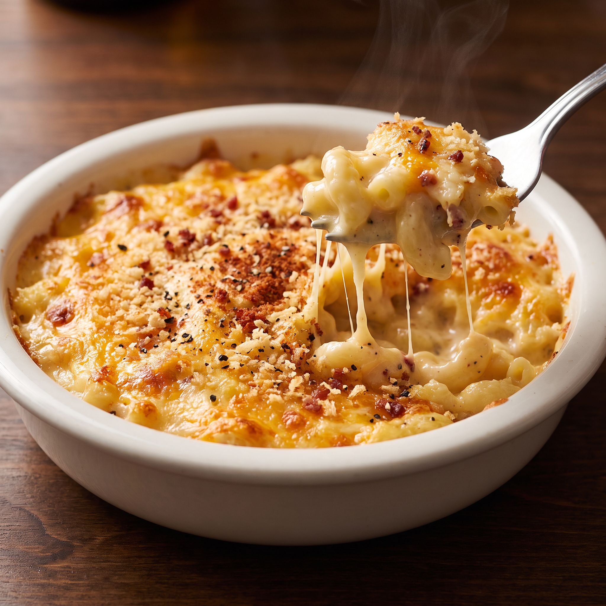 Smoky Bacon Powder Cheddar Bake
