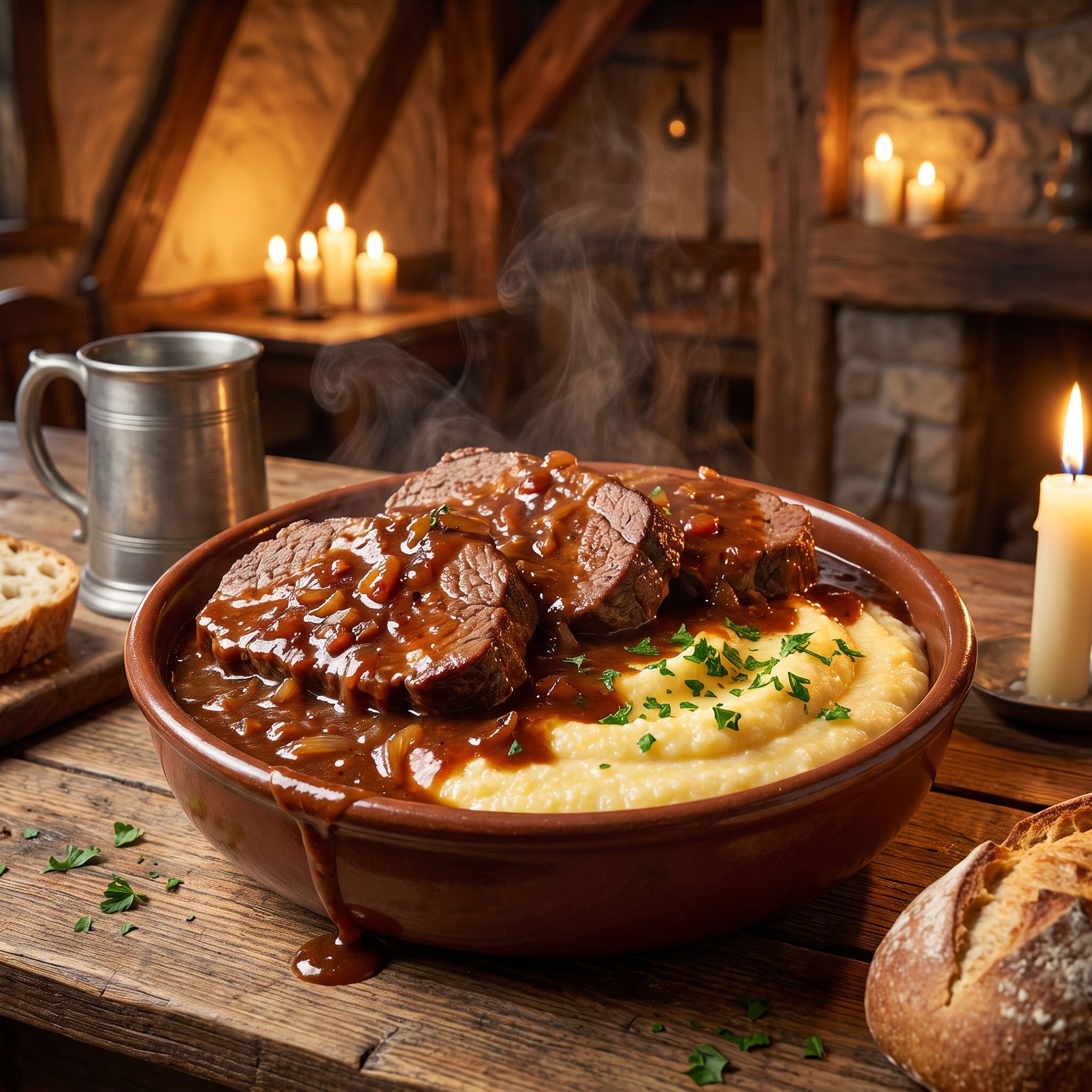 Smoky Caramel Coffee Braised Swiss