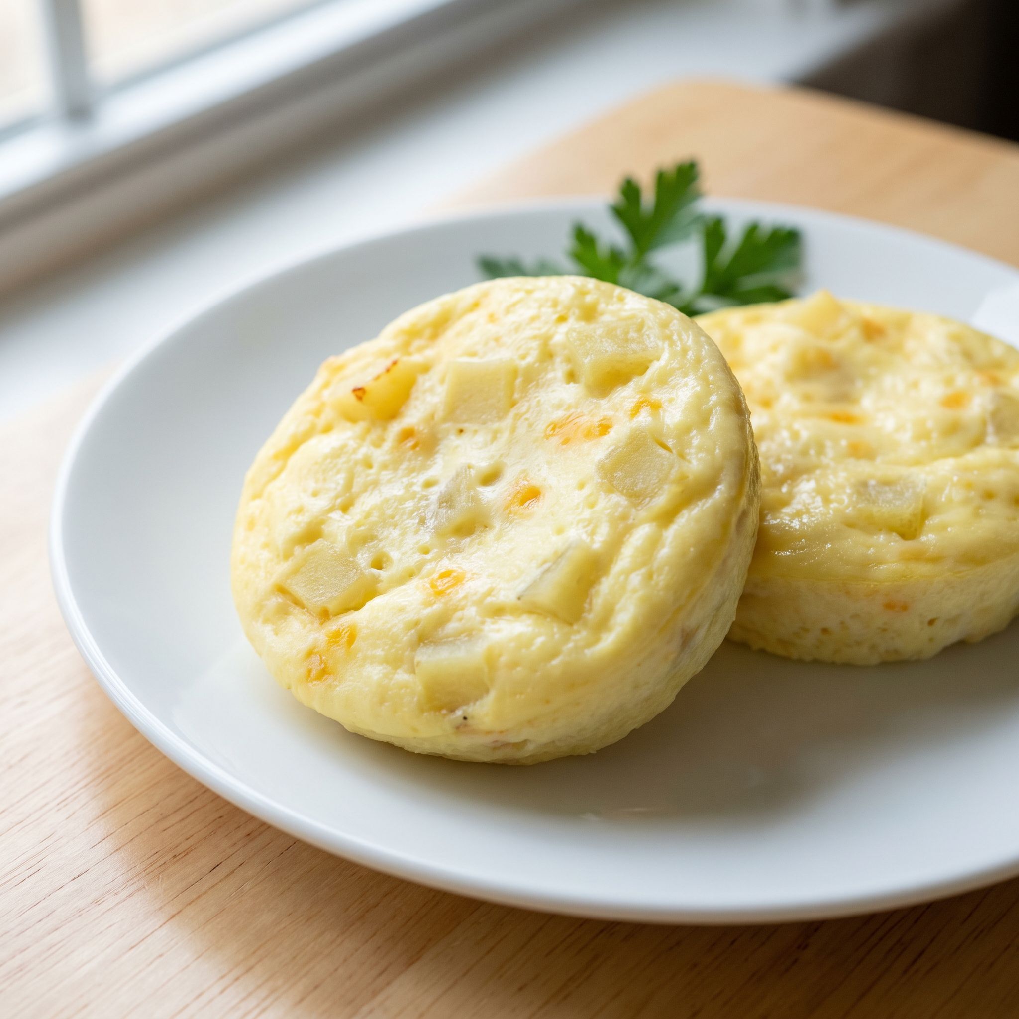 Soft Egg and Cheese Mini Frittatas