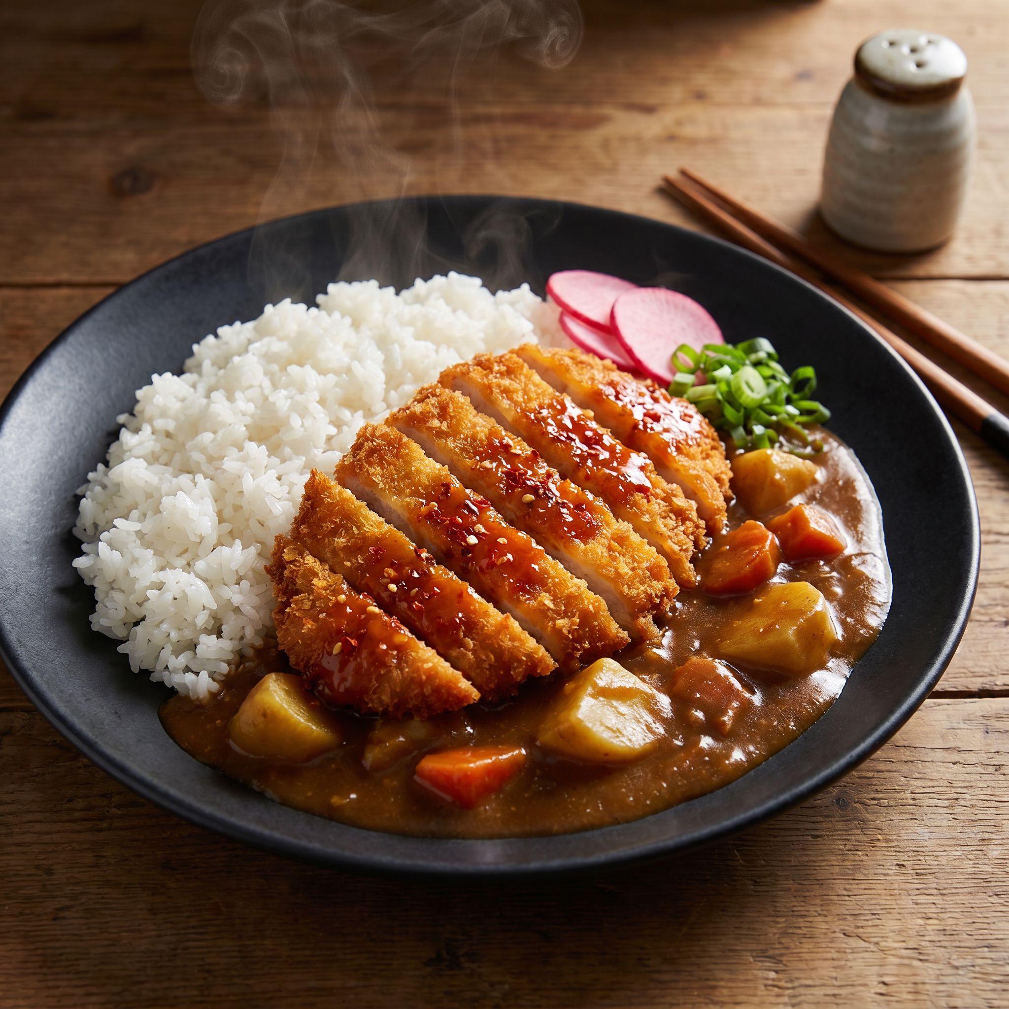 Spicy Chicken Katsu Curry Rice