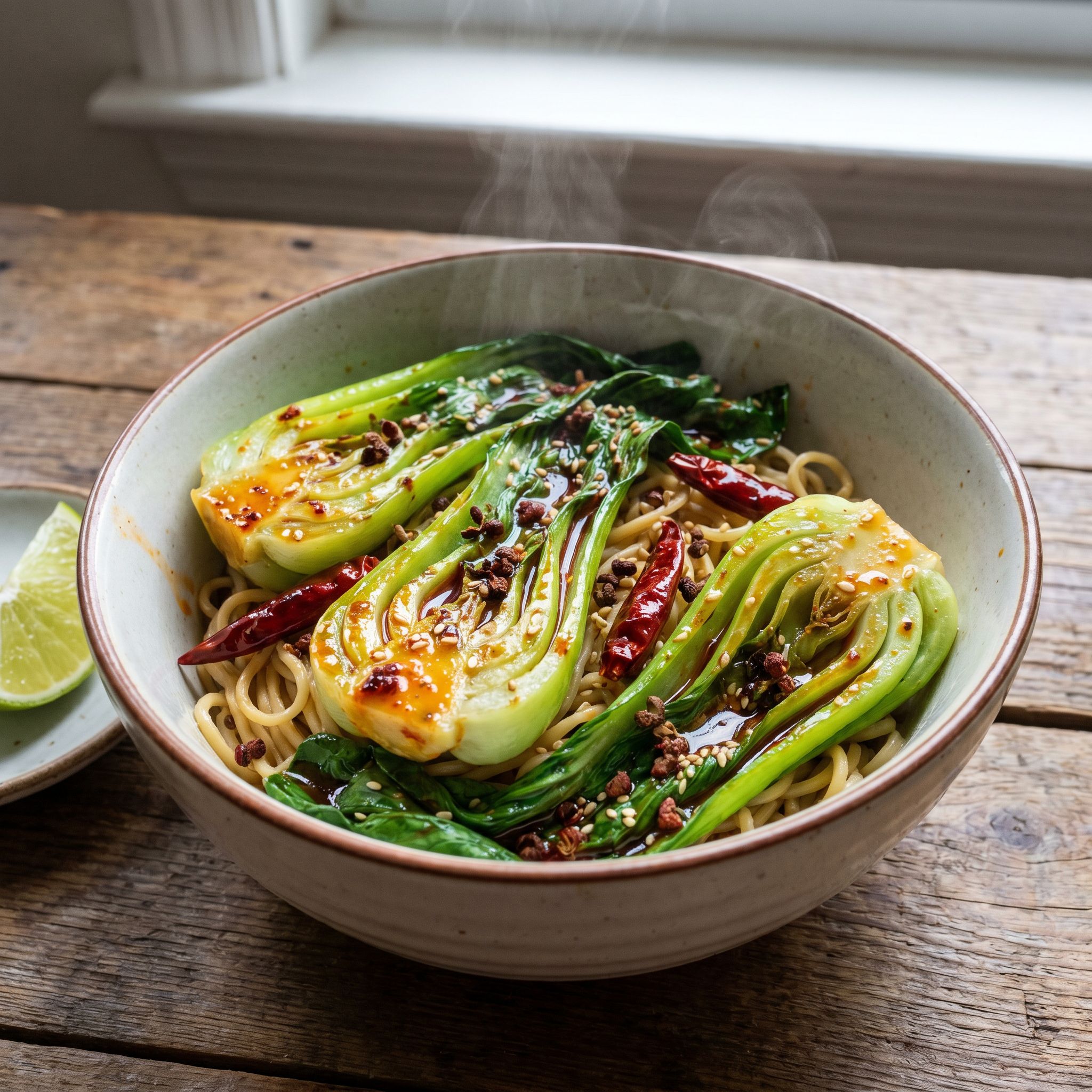 Szechuan Peppercorn Bok Choy Stir Fry