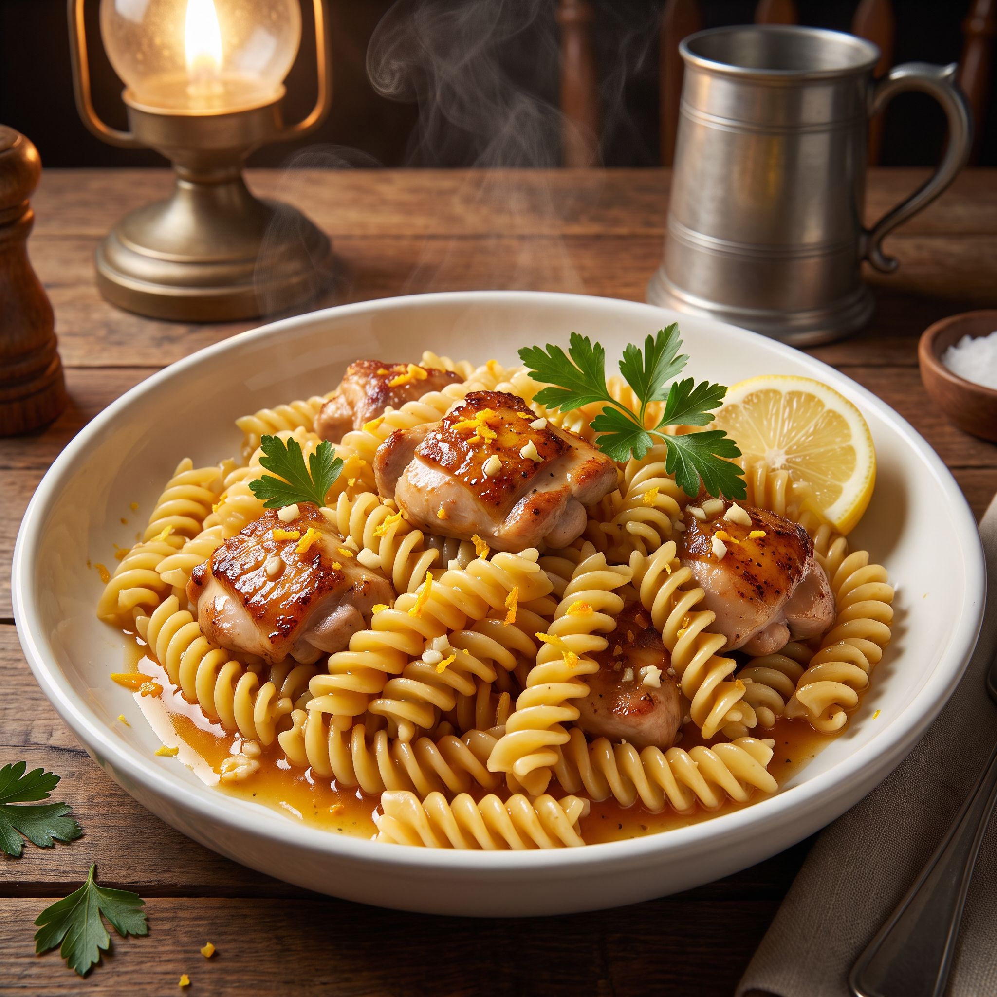 Tavern's Sticky Honey Citrus Noodles