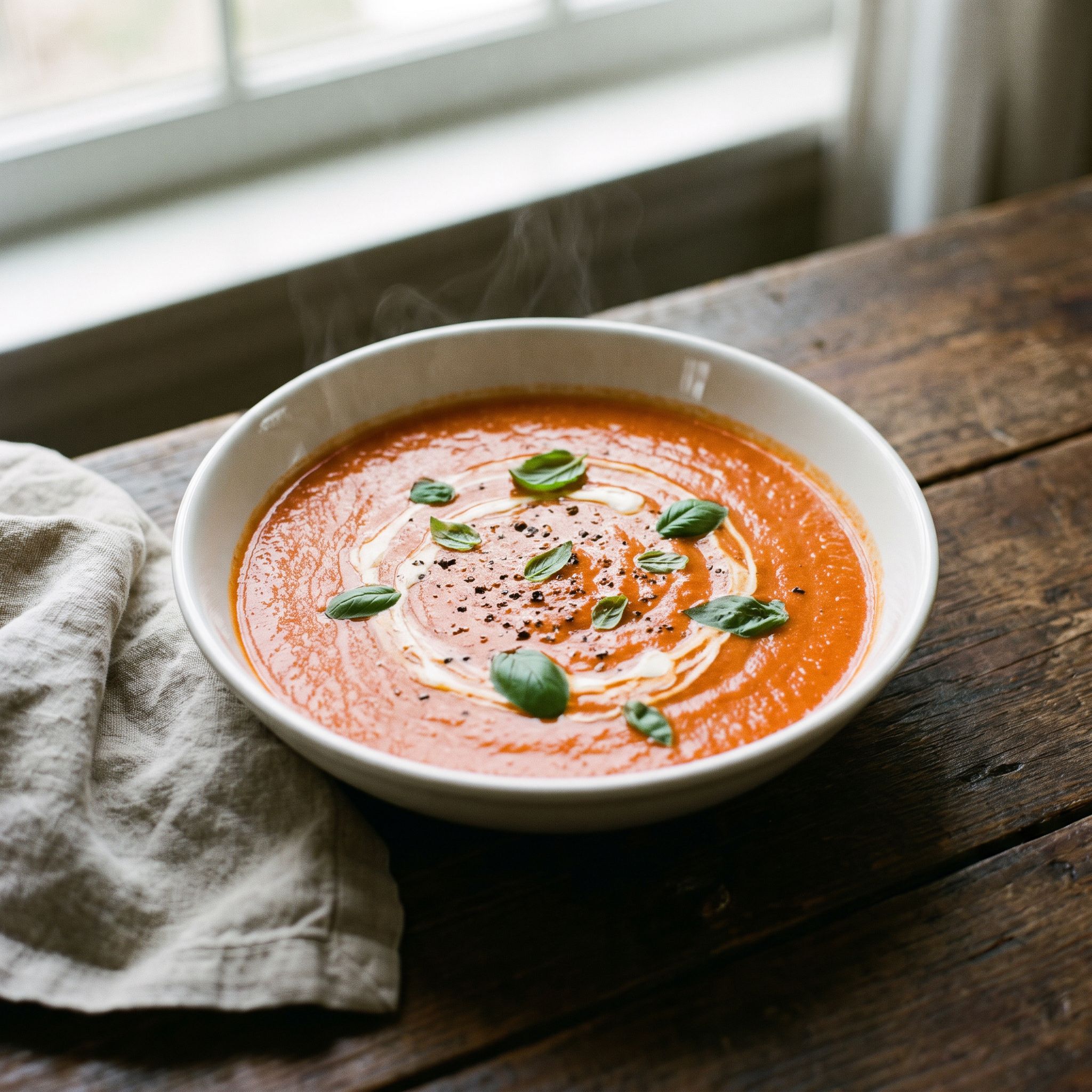 Tomato bisque from scratch