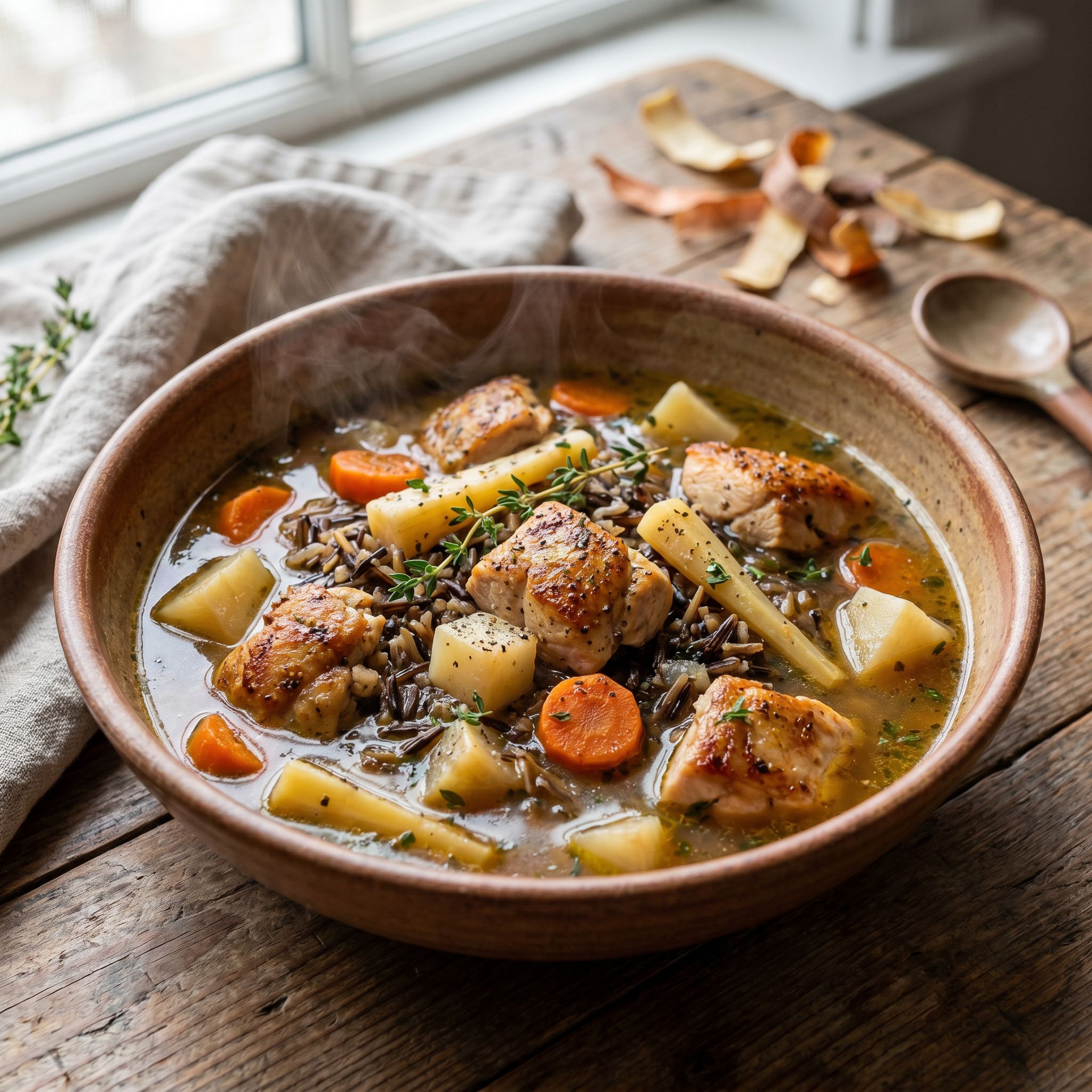 Viking Preserved Herb Chicken Rice Stew